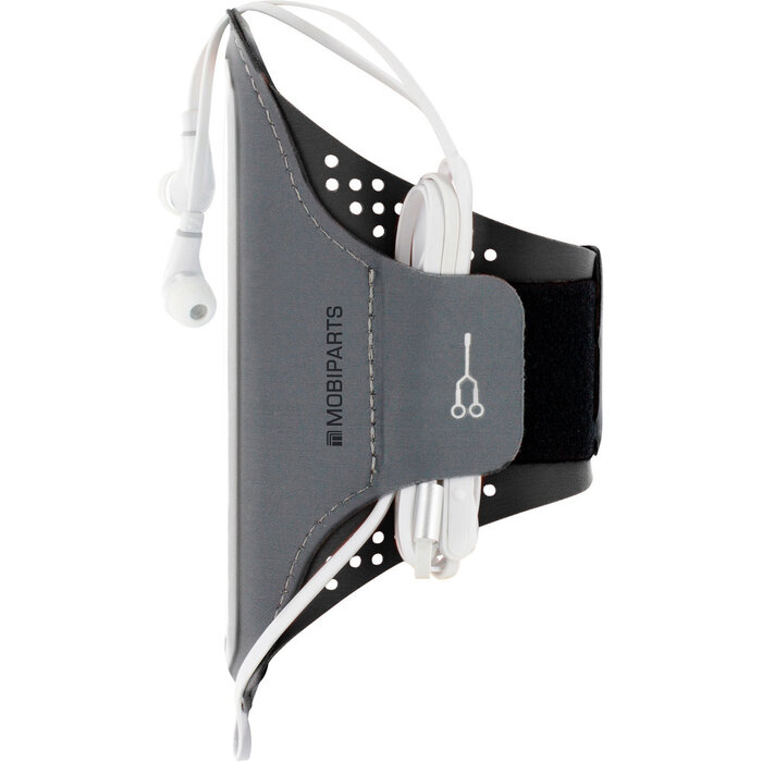 Mobiparts Mobiparts Comfort Fit Sport Armband voor iPhone 11 Pro Max - Zwart