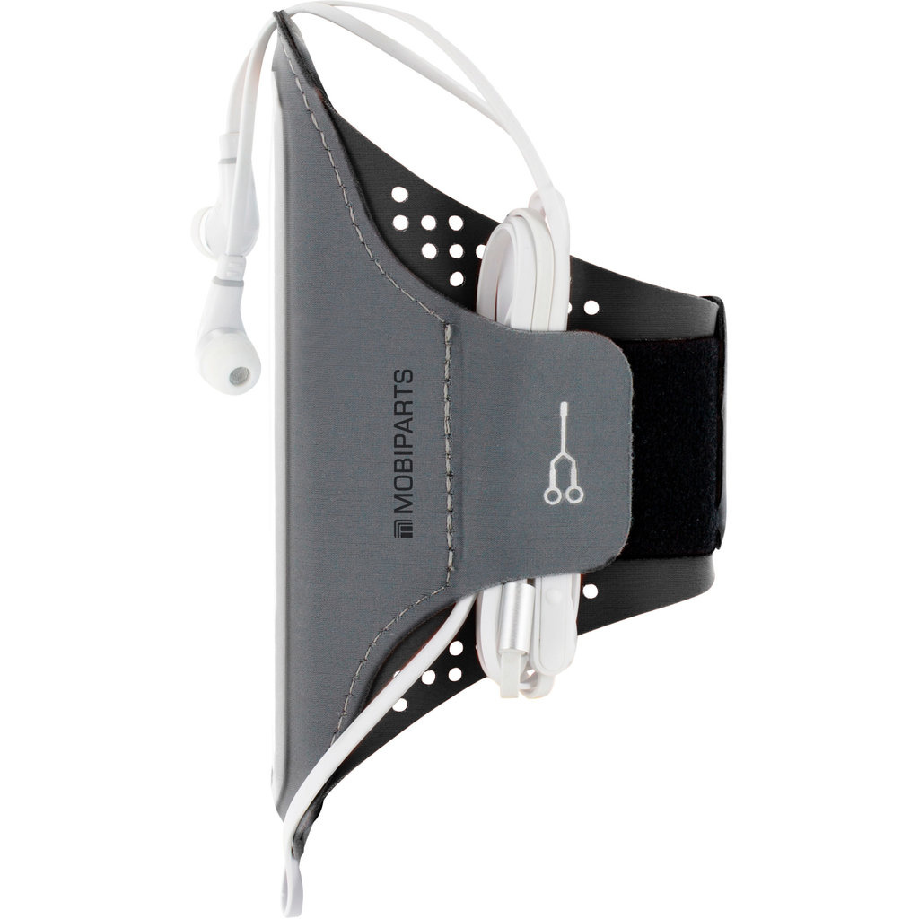 Mobiparts Mobiparts Comfort Fit Sport Armband voor iPhone 11 Pro Max - Zwart