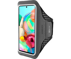 Mobiparts Mobiparts Comfort Fit Sport Armband Samsung Galaxy A71 (2020) Black