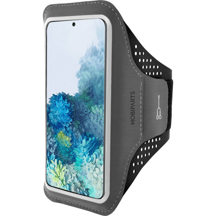 Mobiparts Mobiparts Comfort Fit Sport Armband voor Samsung Galaxy S20 - Zwart