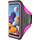 Mobiparts Comfort Fit Sport Armband voor Samsung Galaxy A21s - Neon Roze