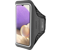 Mobiparts Mobiparts Comfort Fit Sport Armband voor Samsung Galaxy A32 5G - Zwart