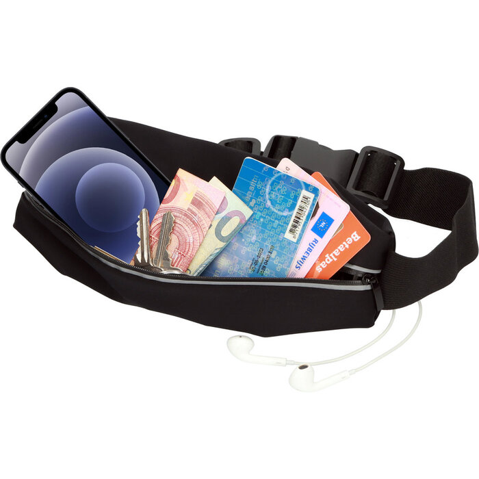 Mobiparts Mobiparts Comfort Fit Sport Belt Apple iPhone 12 Mini Black