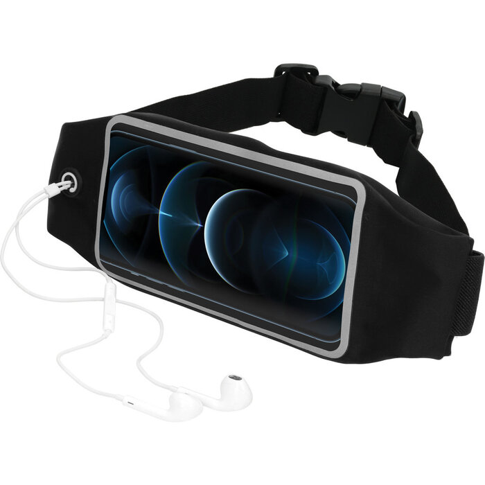 Mobiparts Mobiparts Comfort Fit Sport Belt Apple iPhone 12/12 Pro Black