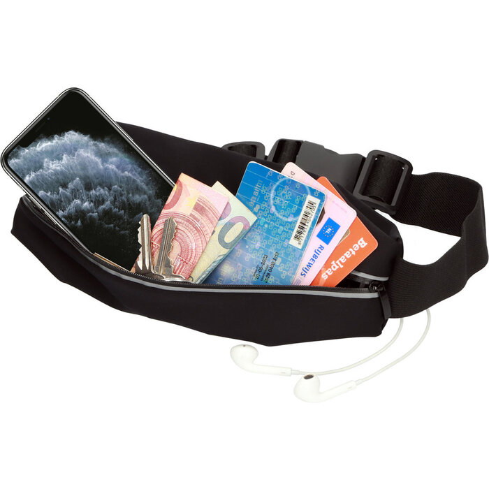 Mobiparts Mobiparts Comfort Fit Sport Belt Apple iPhone 11 Pro Black