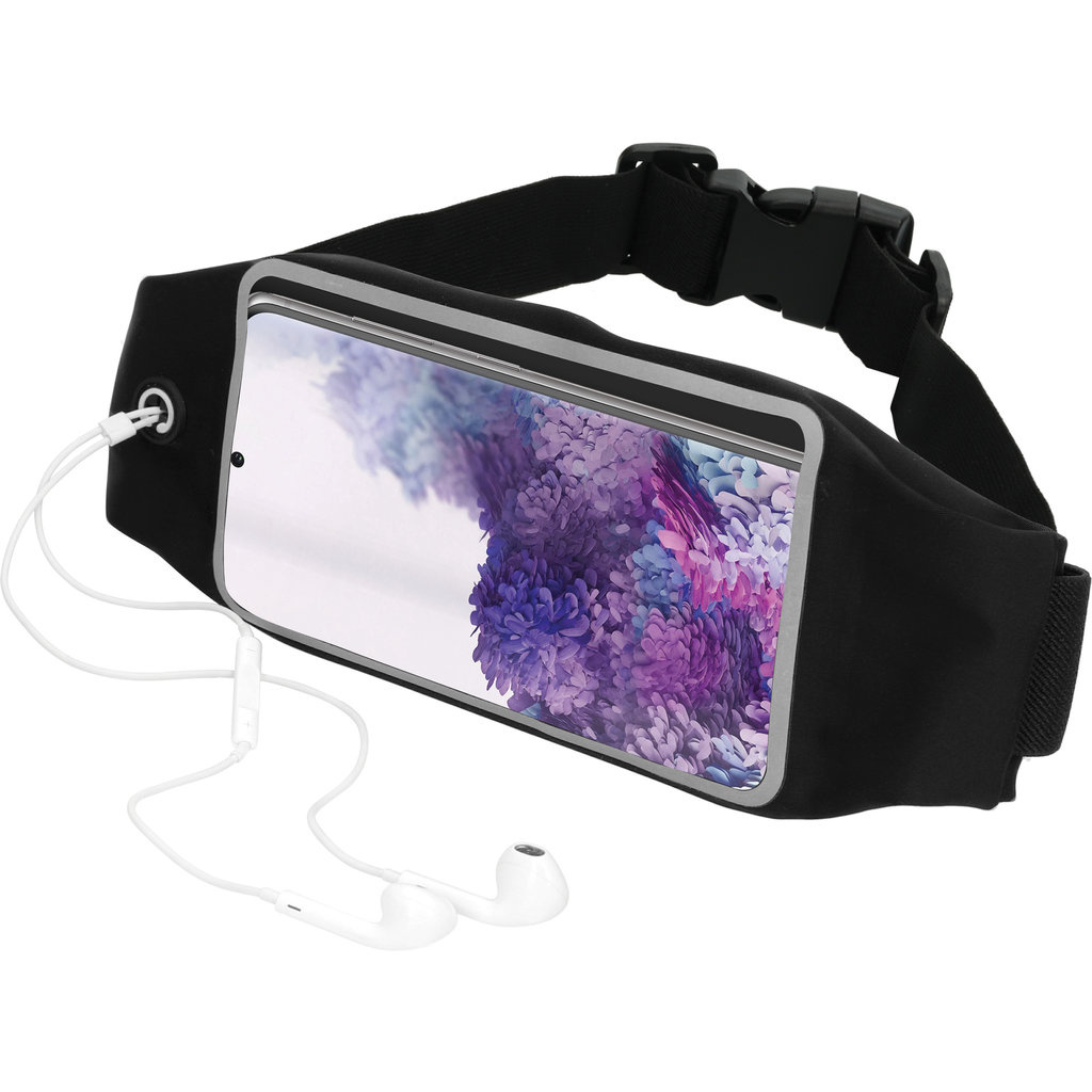 Mobiparts Mobiparts Comfort Fit Sportband voor Samsung Galaxy S20 - Zwart