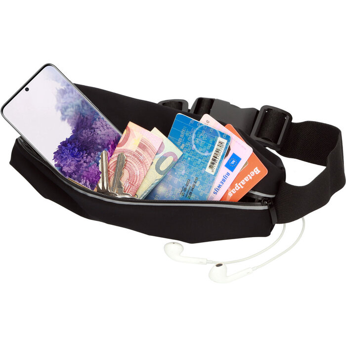 Mobiparts Mobiparts Comfort Fit Sportband voor Samsung Galaxy S20 - Zwart
