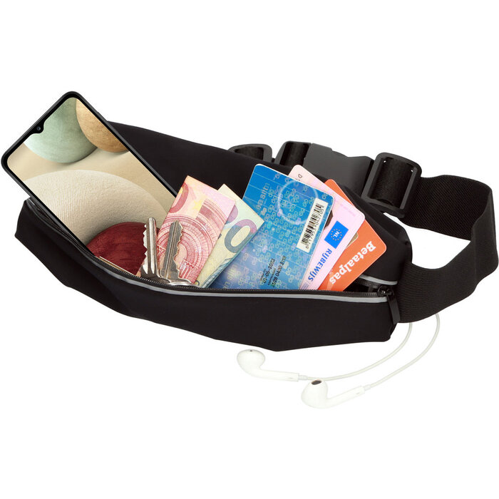 Mobiparts Mobiparts Comfort Fit Sport Belt Samsung Galaxy A12 (2021) Black