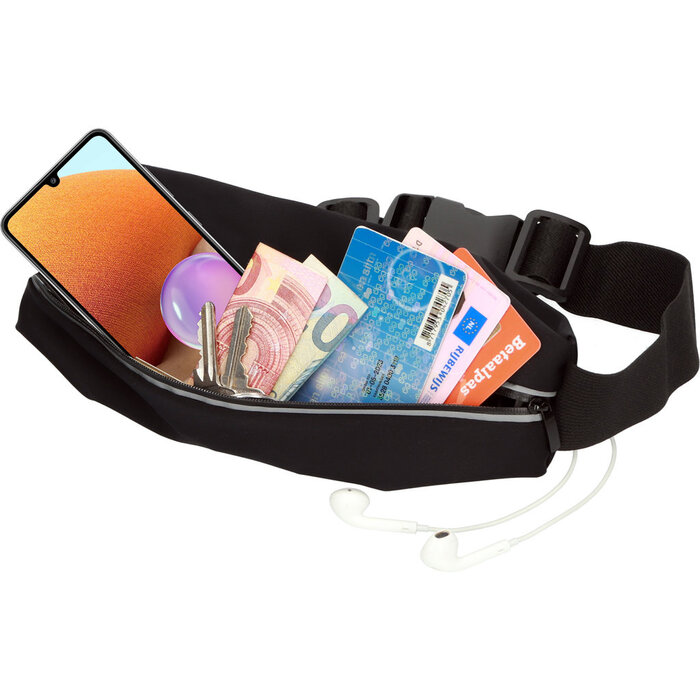 Mobiparts Mobiparts Comfort Fit Sportband voor Samsung Galaxy A32 4G/5G - Zwart