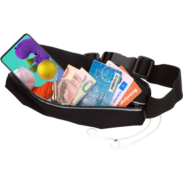 Mobiparts Mobiparts Comfort Fit Sport Belt Samsung Galaxy A51 (2020) Black