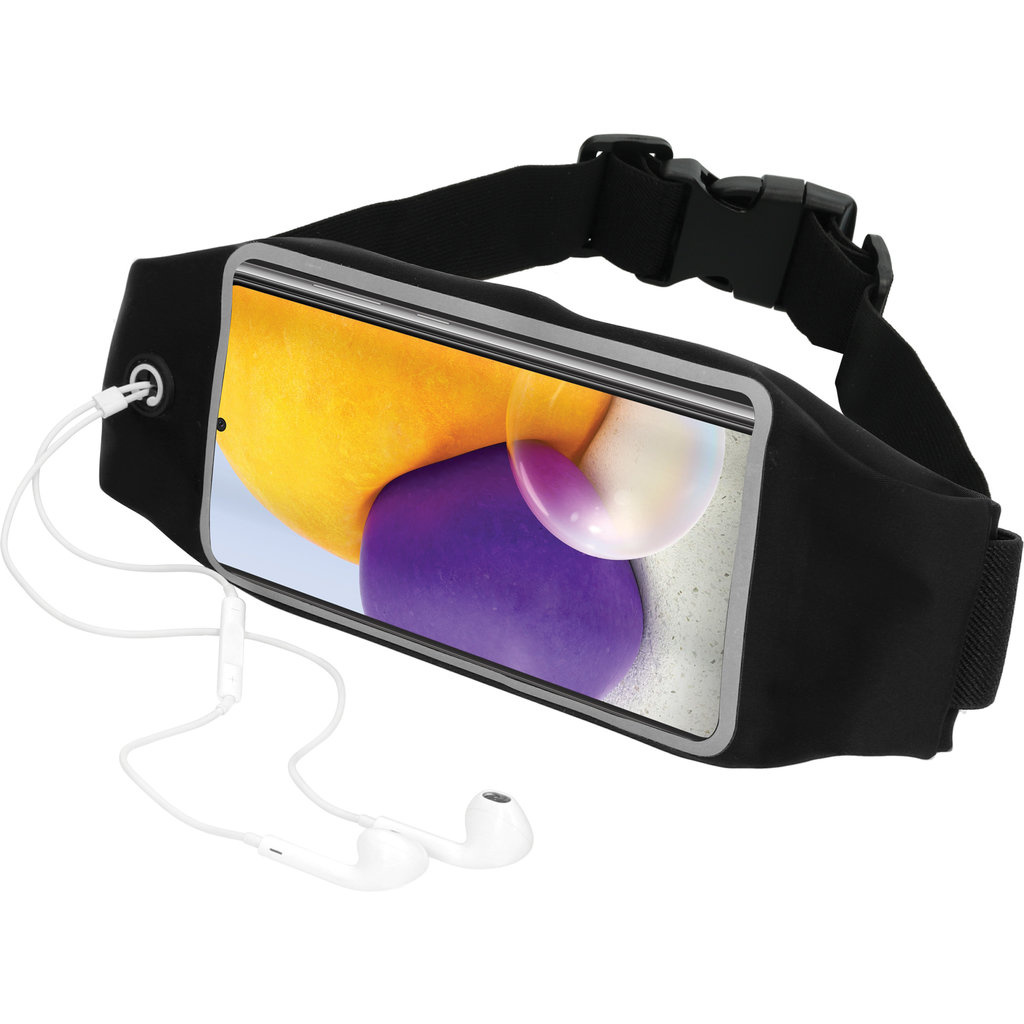 Mobiparts Mobiparts Comfort Fit Sportband voor Samsung Galaxy A72 - Zwart