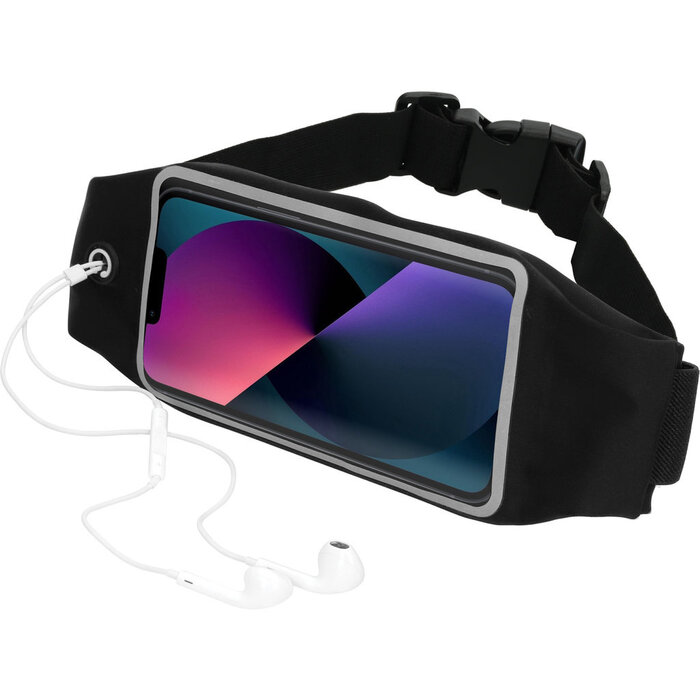 Mobiparts Mobiparts Comfort Fit Sport Belt Apple iPhone 13 Mini Black