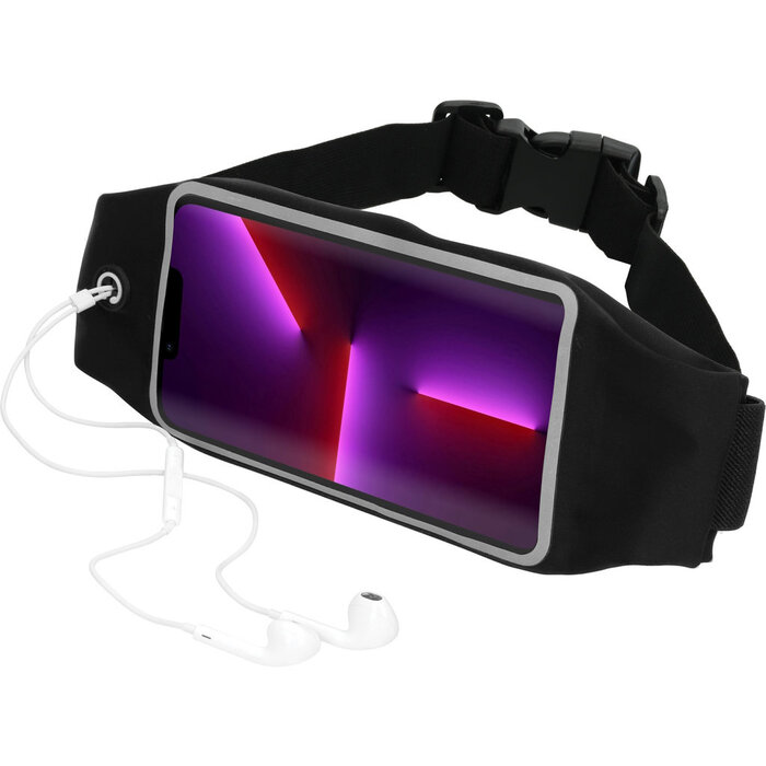 Mobiparts Mobiparts Comfort Fit Sport Belt Apple iPhone 13 Pro Black