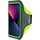 Mobiparts Comfort Fit Sport Armband voor iPhone 13 Mini - Neon Groen