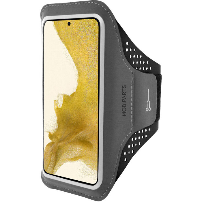 Mobiparts Mobiparts Comfort Fit Sport Armband voor Samsung Galaxy S22 Plus - Zwart