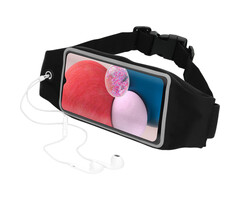 Mobiparts Mobiparts Comfort Fit Sportband voor Samsung Galaxy A13 - Zwart