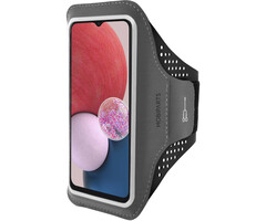 Mobiparts Mobiparts Comfort Fit Sport Armband voor Samsung Galaxy A13 / A04s - Zwart