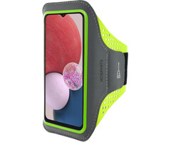 Mobiparts Mobiparts Comfort Fit Sport Armband Samsung Galaxy A13/A04s (2022) Neon Green