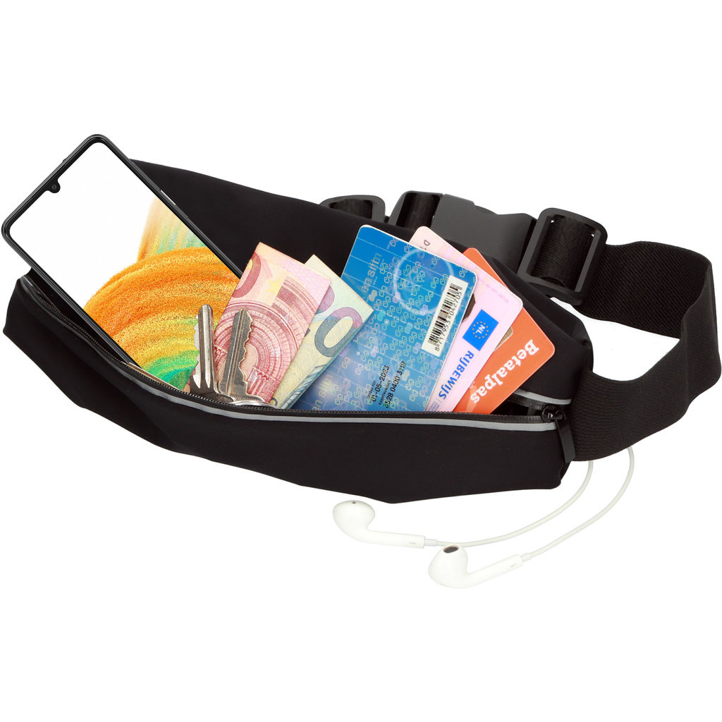 Mobiparts Mobiparts Comfort Fit Sportband voor Samsung Galaxy A33 5G - Zwart