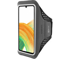Mobiparts Mobiparts Comfort Fit Sport Armband Samsung Galaxy A33 5G (2021) Black