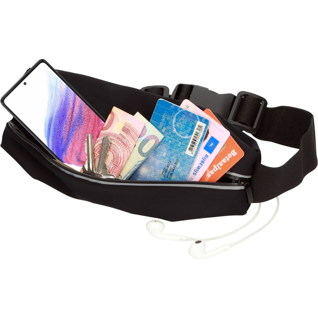 Mobiparts Mobiparts Comfort Fit Sportband voor Samsung Galaxy A53 5G - Zwart