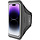 Mobiparts Comfort Fit Sport Armband voor iPhone 14 Pro - Zwart