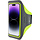 Mobiparts Comfort Fit Sport Armband voor iPhone 14 Pro - Neon Groen