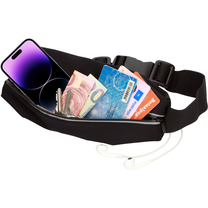 Mobiparts Mobiparts Comfort Fit Sport Belt Apple iPhone 14 Pro Black