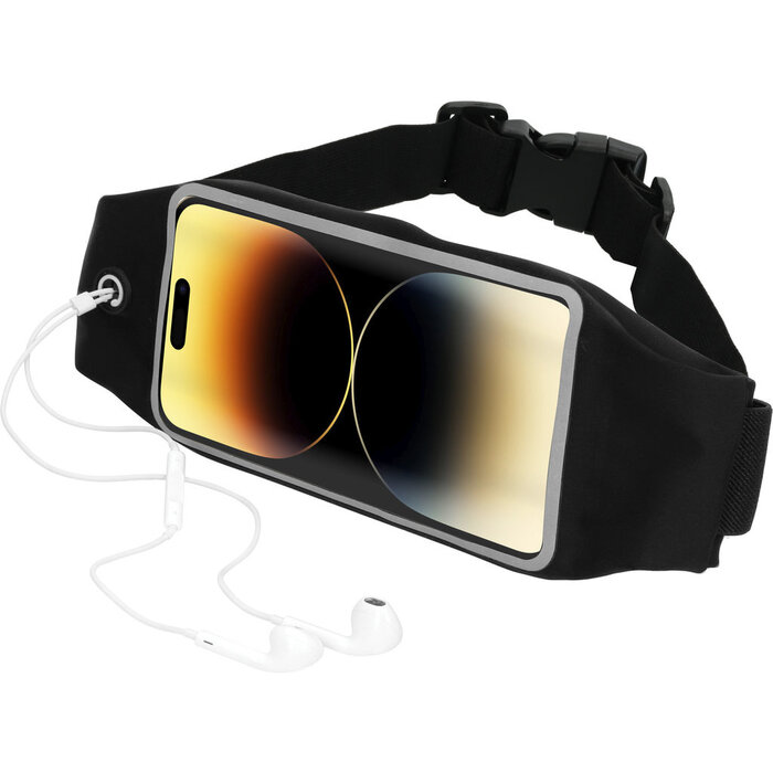 Mobiparts Mobiparts Comfort Fit Sport Belt Apple iPhone 14 Pro Max Black