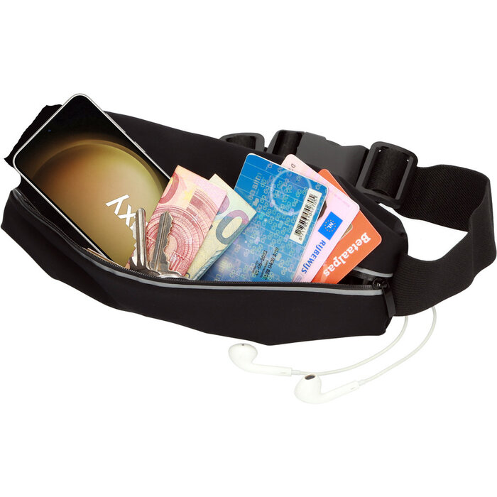 Mobiparts Mobiparts Comfort Fit Sportband voor Samsung Galaxy S23 Plus - Zwart