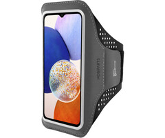 Mobiparts Mobiparts Comfort Fit Sport Armband voor Samsung Galaxy A14 4G/5G - Zwart