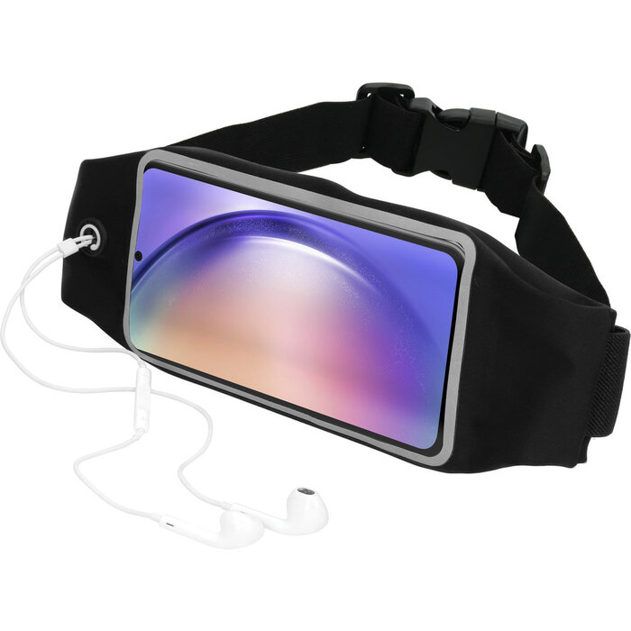 Mobiparts Mobiparts Comfort Fit Sportband voor Samsung Galaxy A54 5G - Zwart
