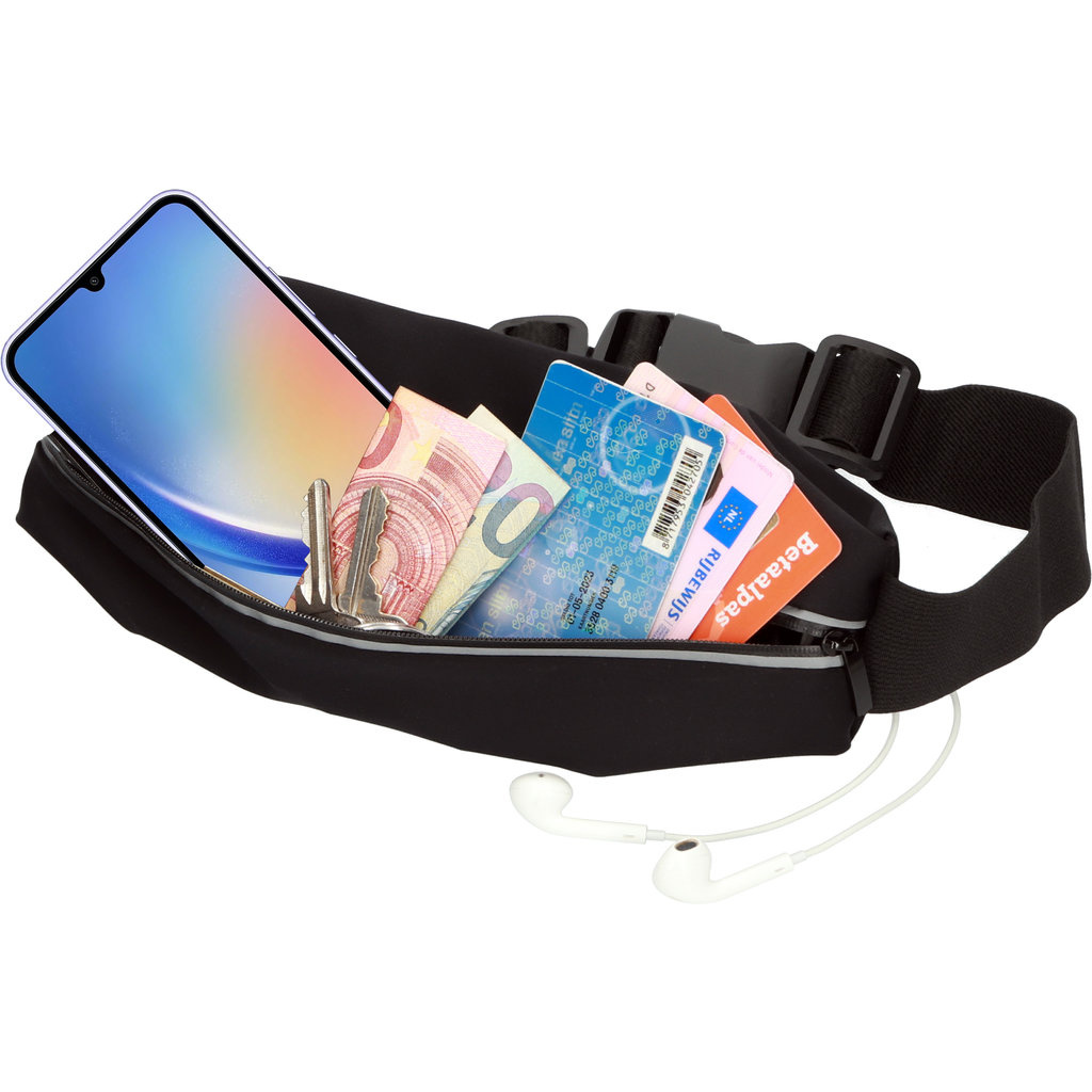 Mobiparts Mobiparts Comfort Fit Sport Belt voor Samsung Galaxy A34 5G - Zwart