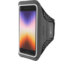 Mobiparts Mobiparts Comfort Fit Sport Armband Apple iPhone 6/6S/7/8/SE (2020/2022) Black