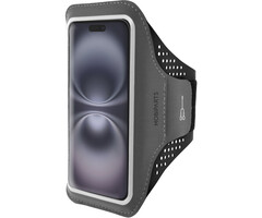 Mobiparts Mobiparts Comfort Fit Sport Armband Apple iPhone 16 Black