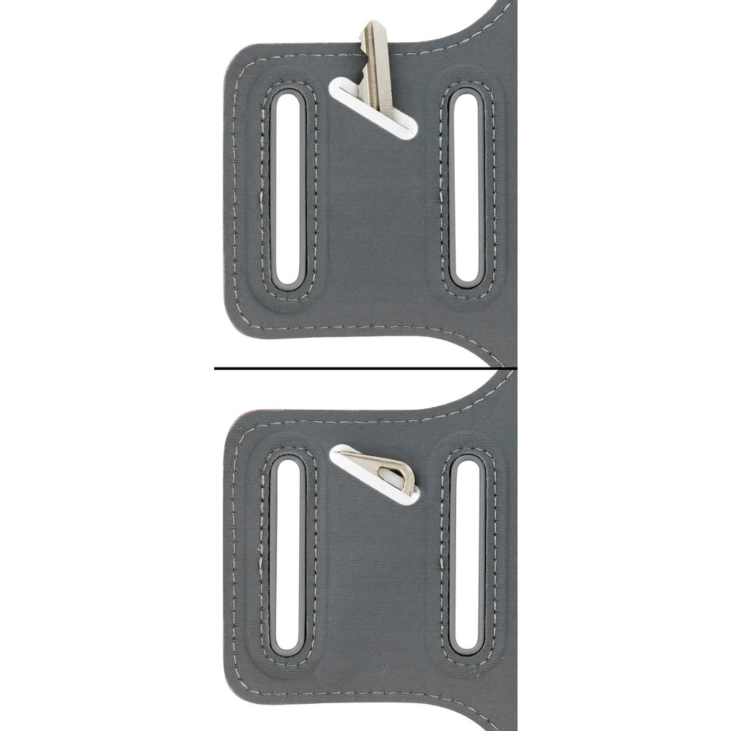 Mobiparts Mobiparts Comfort Fit Sport Armband voor Apple iPhone 16 Pro - Zwart
