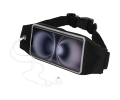 Mobiparts Mobiparts Comfort Fit Sportband voor iPhone 16 - Zwart