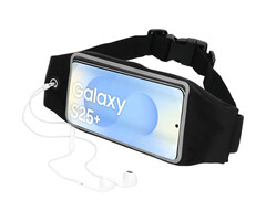 Mobiparts Mobiparts Comfort Fit Sportband voor Samsung Galaxy S25 Plus - Zwart