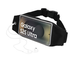 Mobiparts Mobiparts Comfort Fit Sportband voor Samsung Galaxy S25 Ultra - Zwart