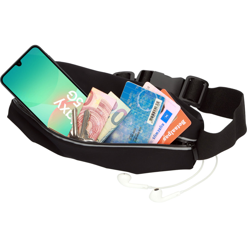 Mobiparts Mobiparts Comfort Fit Sportband voor Samsung Galaxy A26 - Zwart