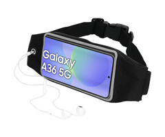 Mobiparts Mobiparts Comfort Fit Sportband voor Samsung Galaxy A36 - Zwart