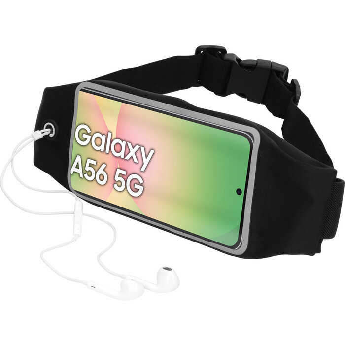 Mobiparts Mobiparts Comfort Fit Sport Belt Samsung Galaxy A56 Black