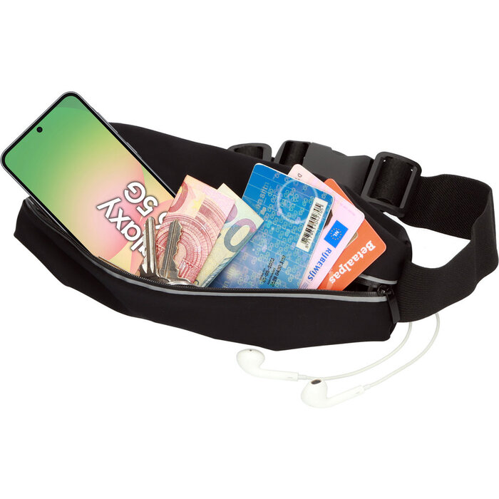 Mobiparts Mobiparts Comfort Fit Sport Belt Samsung Galaxy A56 Black