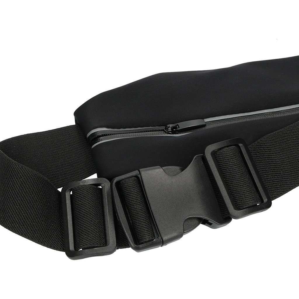 Mobiparts Mobiparts Comfort Fit Sportband voor Apple iPhone 17 - Zwart