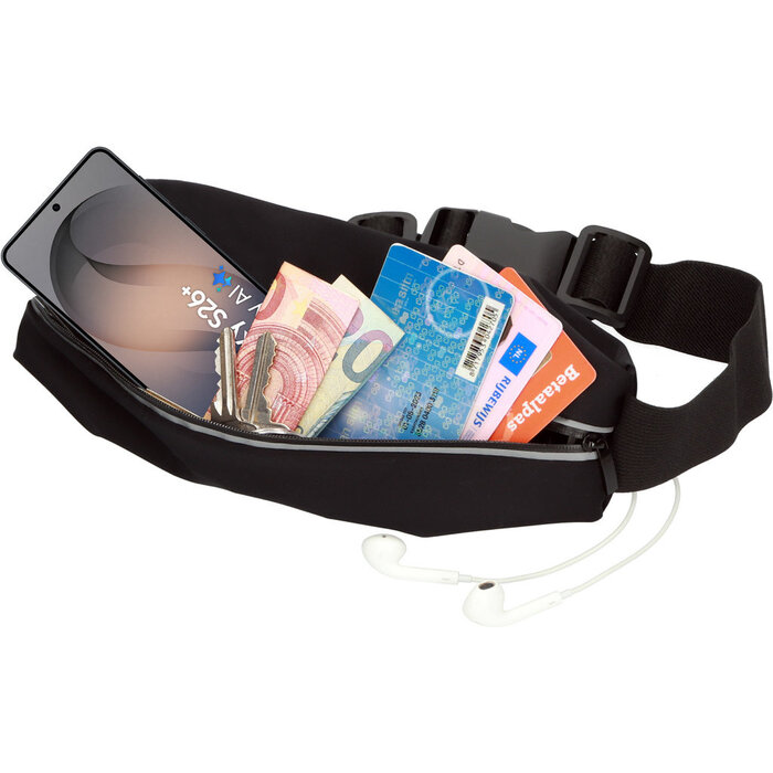 Mobiparts Mobiparts Comfort Fit Sportband voor Samsung Galaxy S26 Plus - Zwart