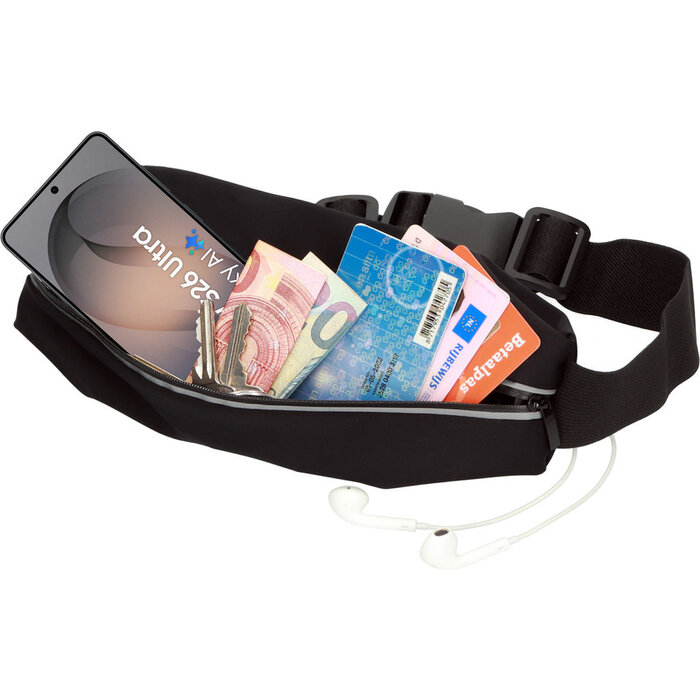 Mobiparts Mobiparts Comfort Fit Sportband voor Samsung Galaxy S26 Ultra - Zwart