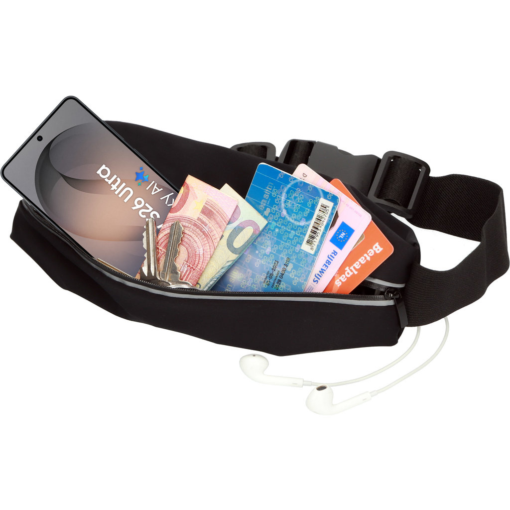 Mobiparts Mobiparts Comfort Fit Sportband voor Samsung Galaxy S26 Ultra - Zwart