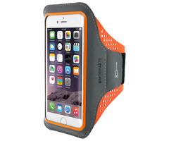 Mobiparts Mobiparts Comfort Fit Sport Armband Maat M - Neon Oranje