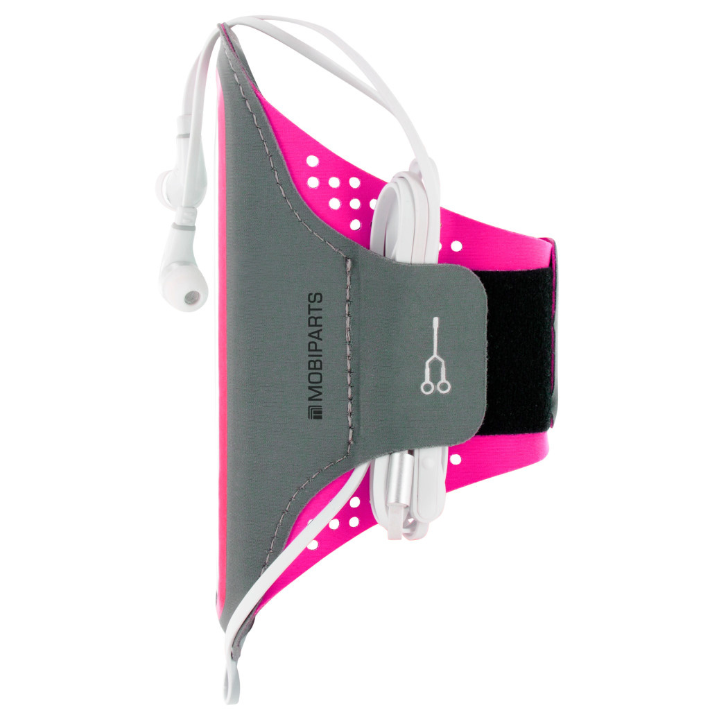 Mobiparts Mobiparts Comfort Fit Sport Armband Maat M - Neon Pink