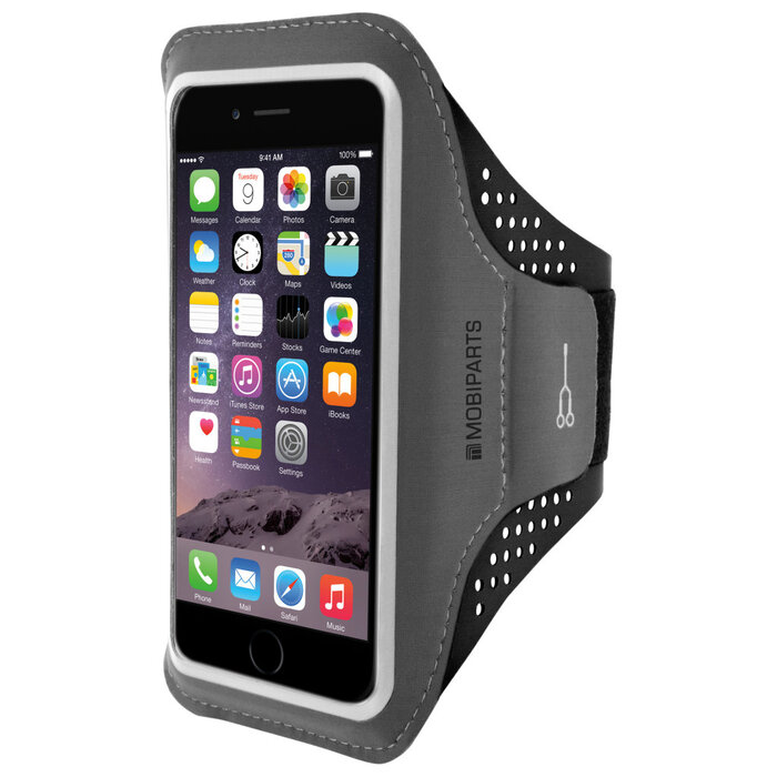 Mobiparts Mobiparts Comfort Fit Sport Armband Maat L - Zwart